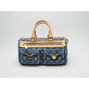 Louis Vuitton Monogram Denim Neo Speedy Blue